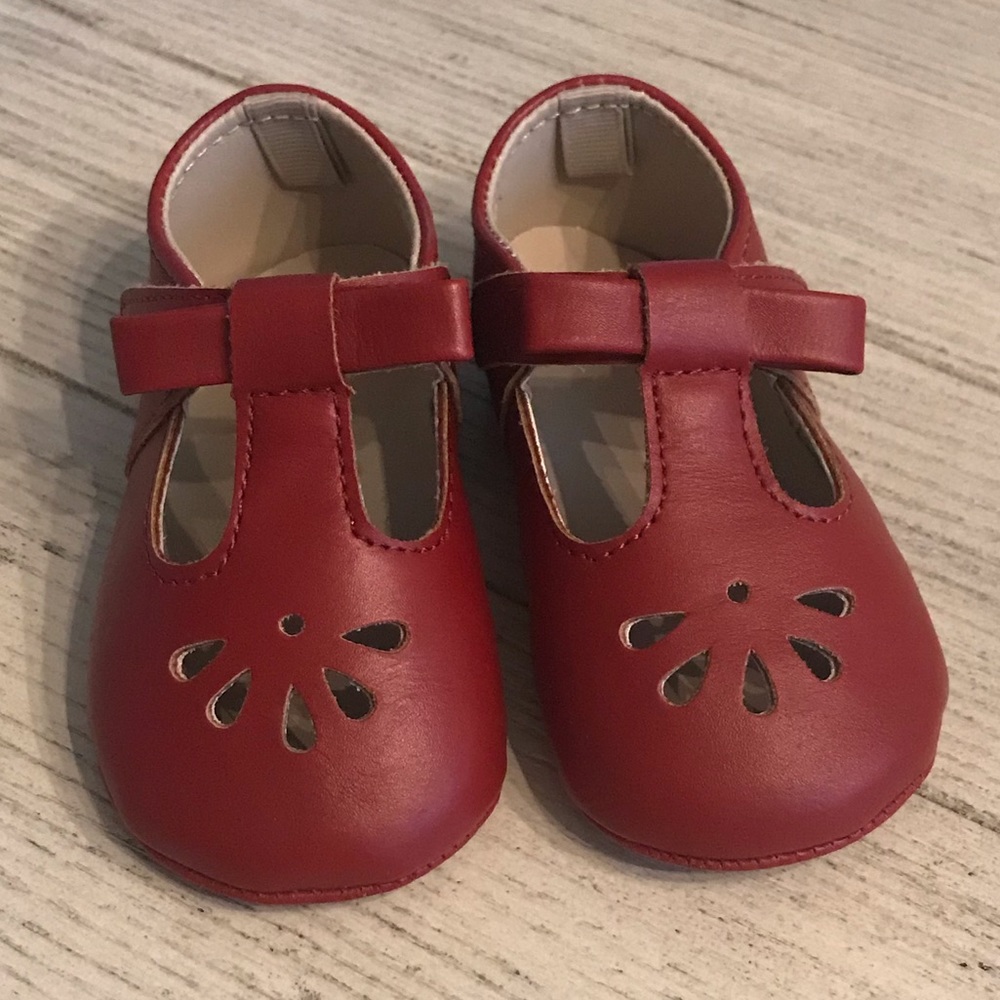 Infant Baby Deer T Strap Shoes